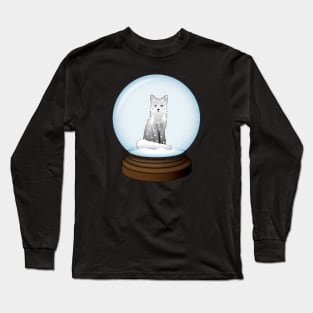 Arctic Fox Globe Long Sleeve T-Shirt